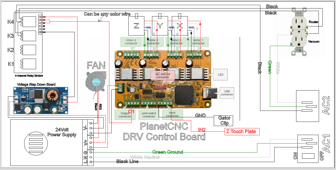 DWC1824 legacy wiring diagram